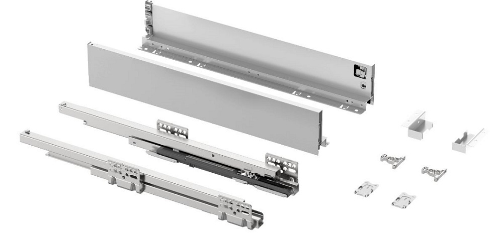 EVA SlimBox комплект ящика L=500мм, H=84мм, белый с доводчиком с доставкой - 2 412 руб. в г. Уфе | Интернет-магазин КДМ